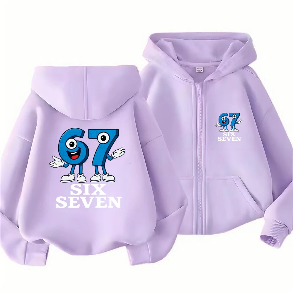 VibeWear™ — Hoodie Zippé Enfant