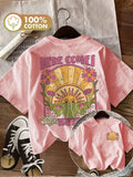 T-shirt Here Comes The Sun Femme — VibeWear
