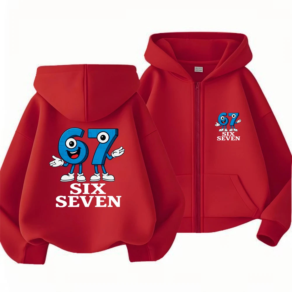 VibeWear™ — Hoodie Zippé Enfant