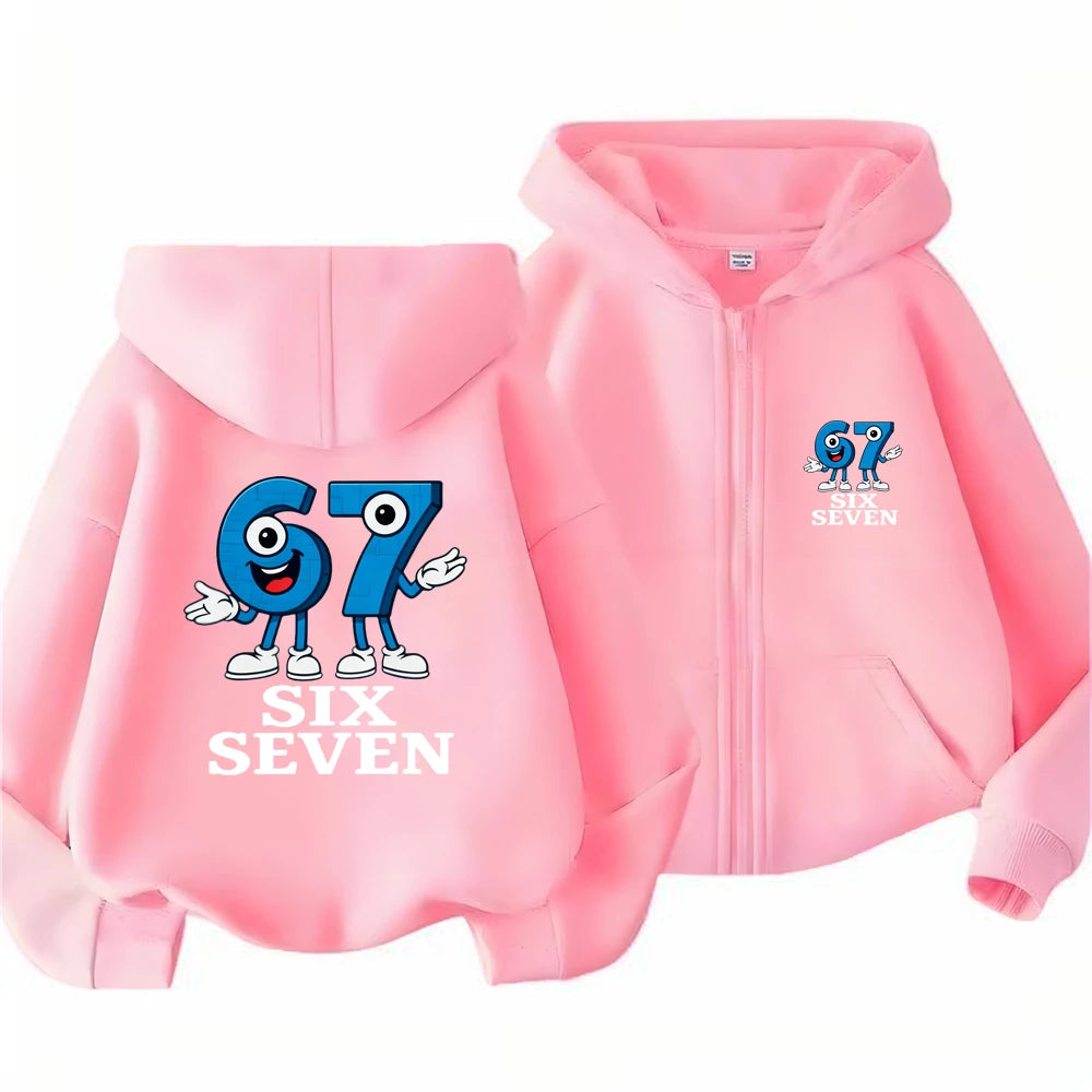 VibeWear™ — Hoodie Zippé Enfant