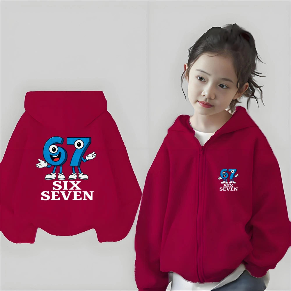 VibeWear™ — Hoodie Zippé Enfant