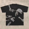 VibeWear™ T-Shirt Homme Basket Rétro American Style — Unisexe S-4XL