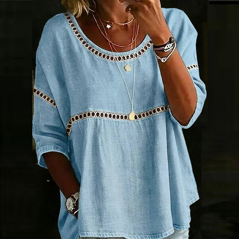 T-shirt Vintage Print Femme — VibeWear