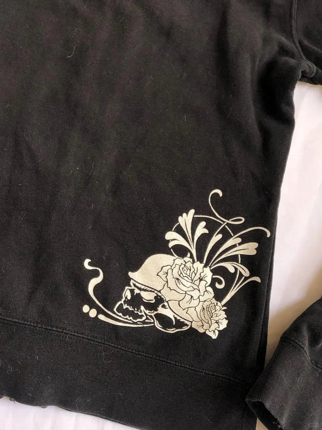 VibeWear™ — Hoodie Zippé Floral Y2K Femme