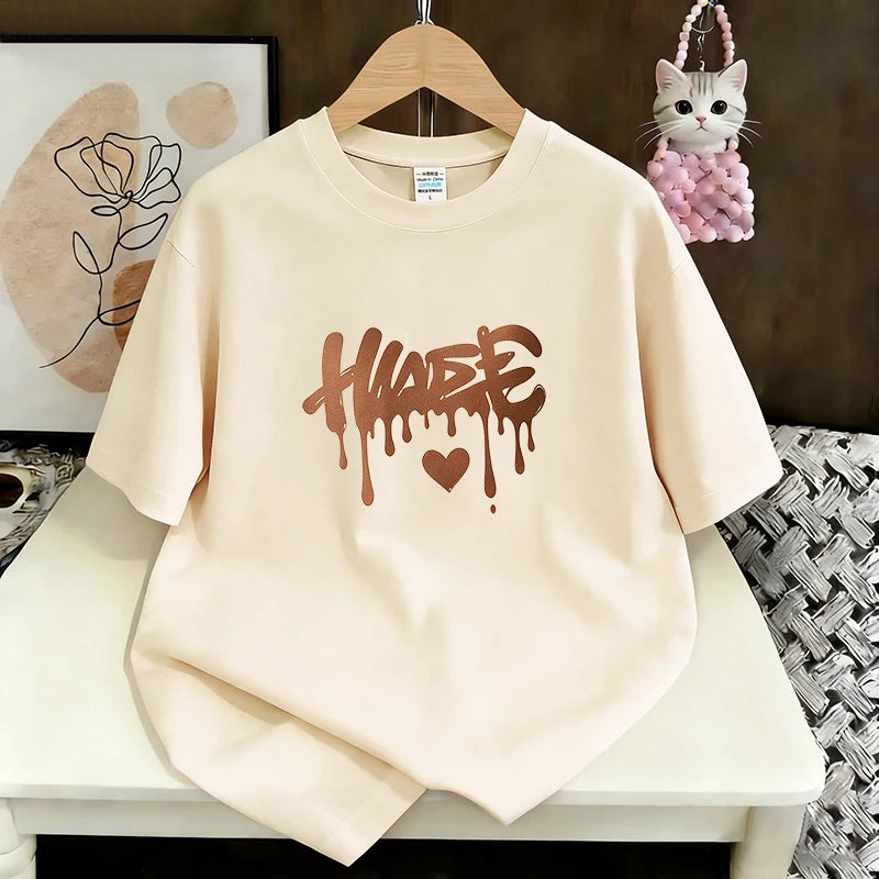 T-shirt Graffiti Femme Oversize — VibeWear