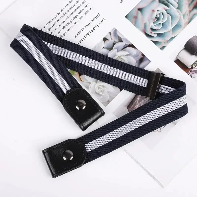 VibeWear™ Ceinture Élastique Invisible Sans Boucle — Unisexe Ajustable 85-115cm