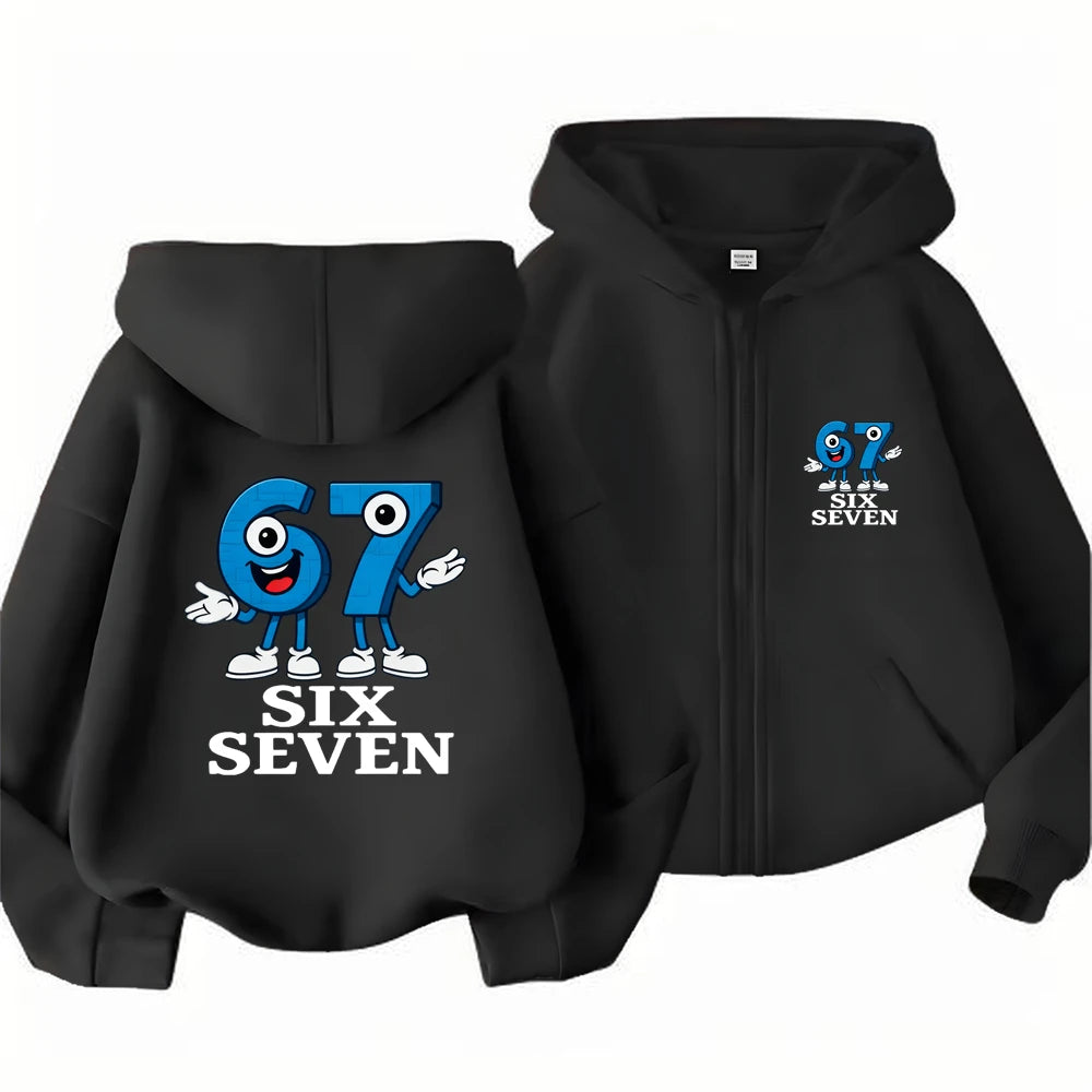 VibeWear™ — Hoodie Zippé Enfant