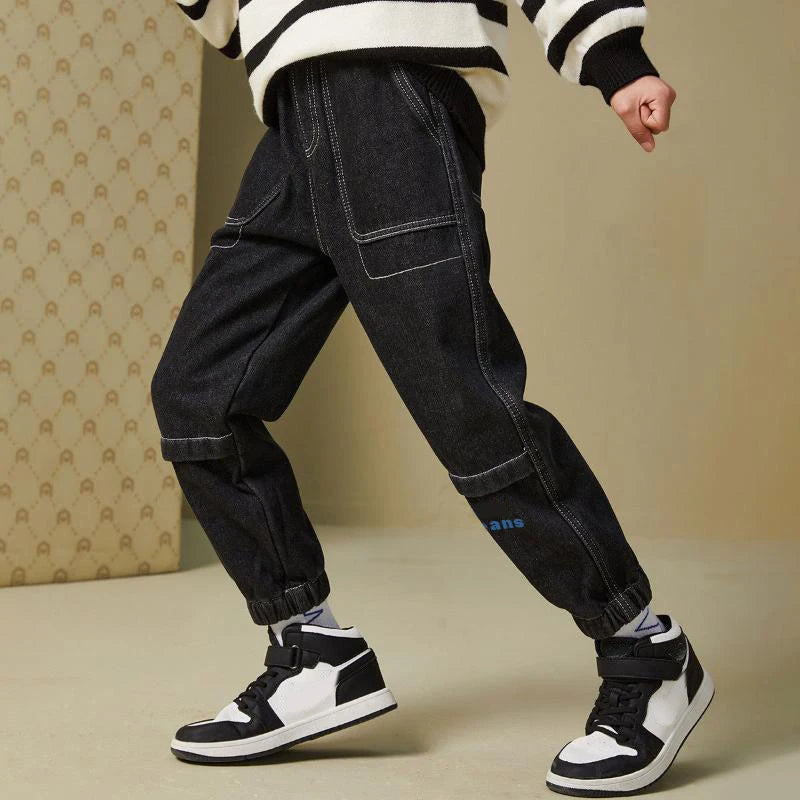 VibeWear™ — Jean Denim Garçon 5-11 ans