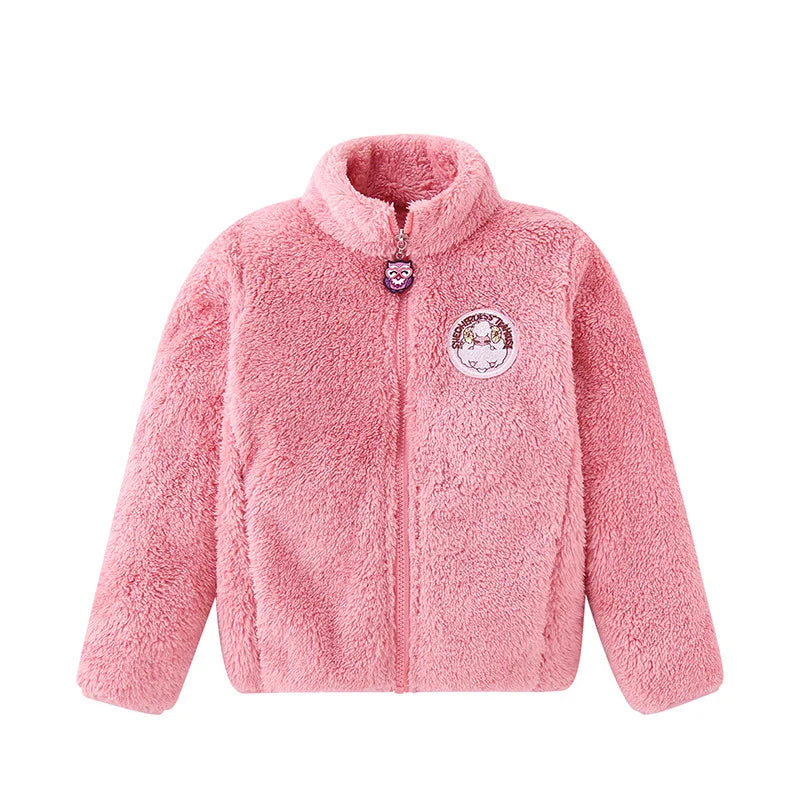 VibeWear™ Doudoune Fille Hiver à Capuche Fourrure — 6-14 Ans