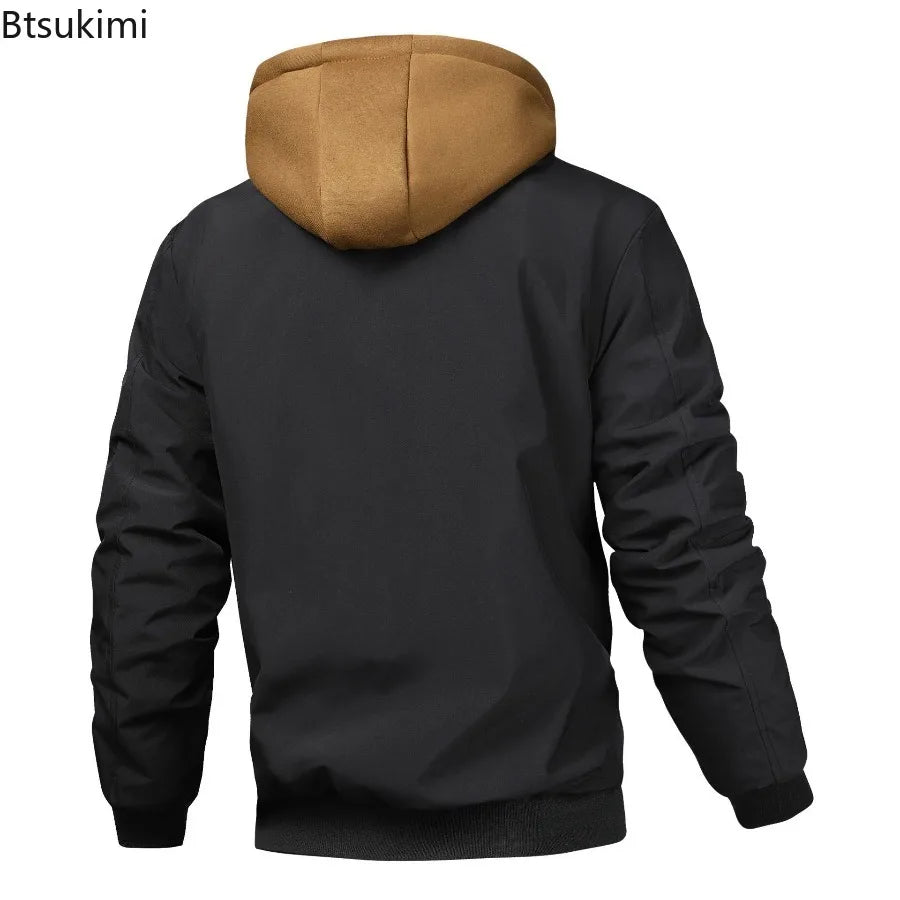 VibeWear™ — Veste Bomber Homme Hiver
