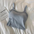 VibeWear™ Caraco Crop Top Femme Sans Manches — Taille Unique Stretch Été
