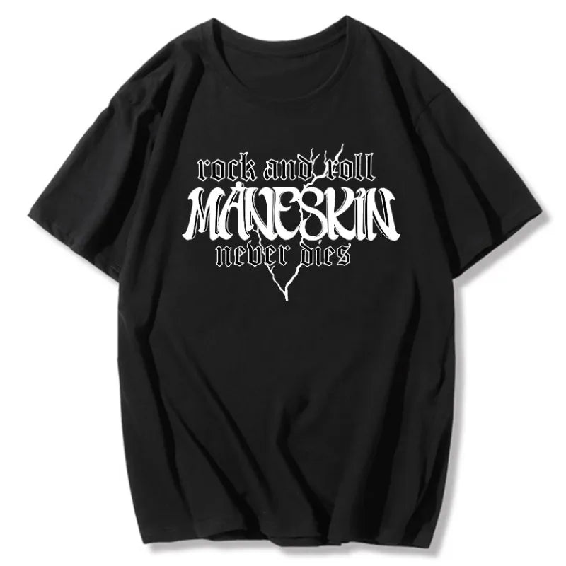 T-shirt Maneskin Streetwear — VibeWear
