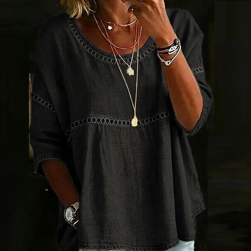 T-shirt Vintage Print Femme — VibeWear