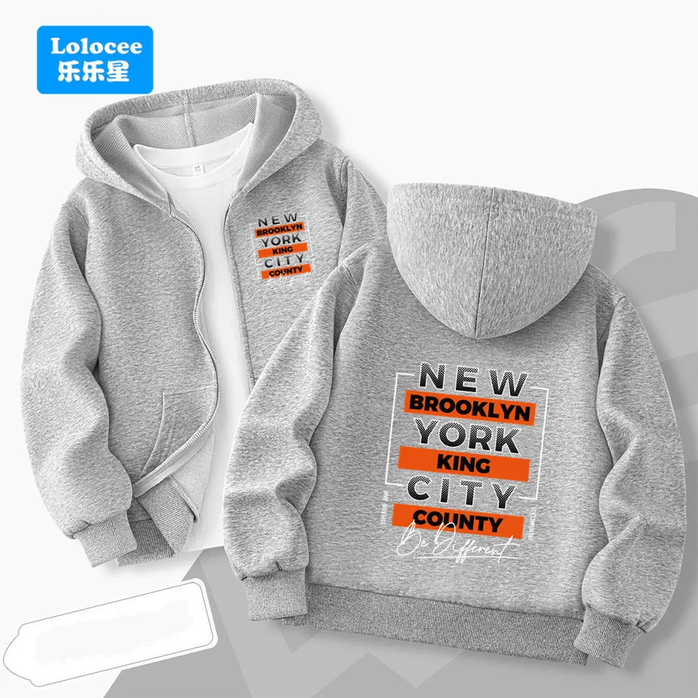 VibeWear™ — Hoodie New York City Enfant