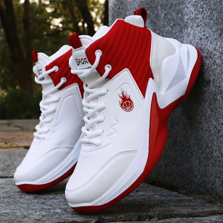 VibeWear™ Chaussures de Basket Montantes Homme — Respirantes Antidérapantes Pointures 38-49