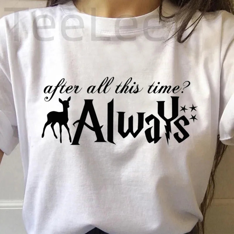 T-shirt Always — Deer Graphic — VibeWear