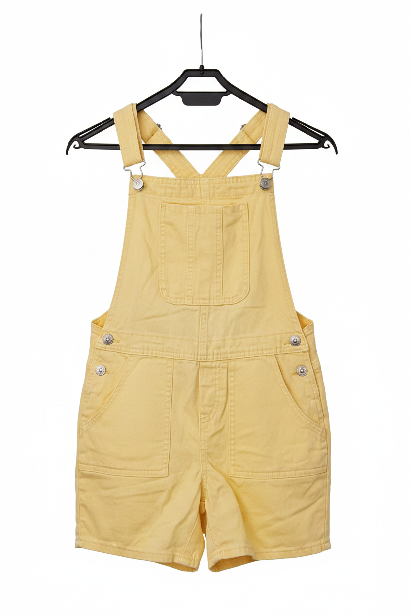 Salopette Short Jaune Kiabi 12 ans – Seconde Main